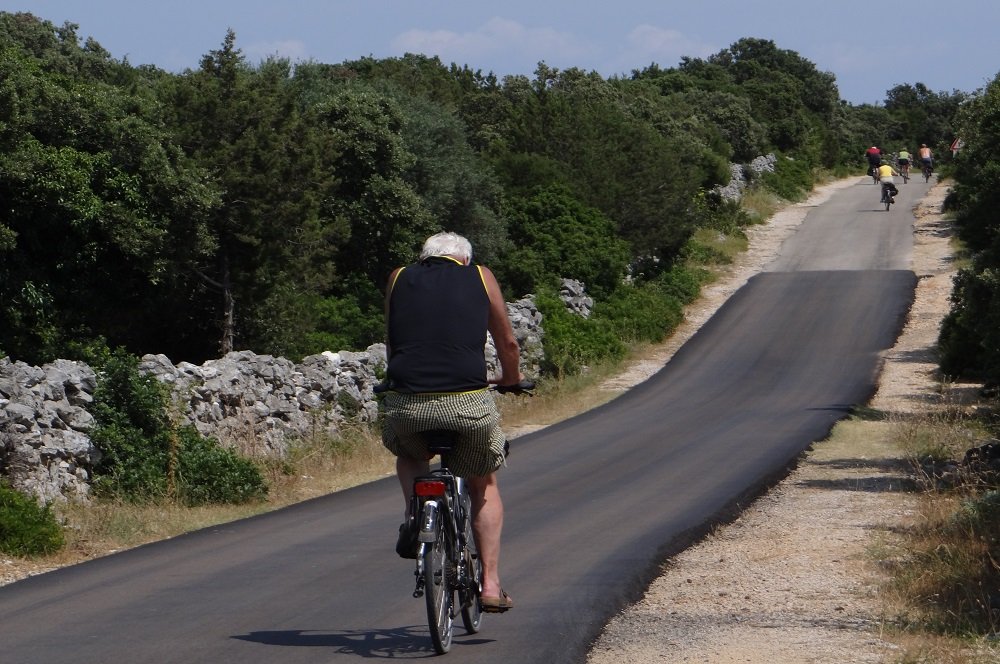 Kroatie fietsroute
