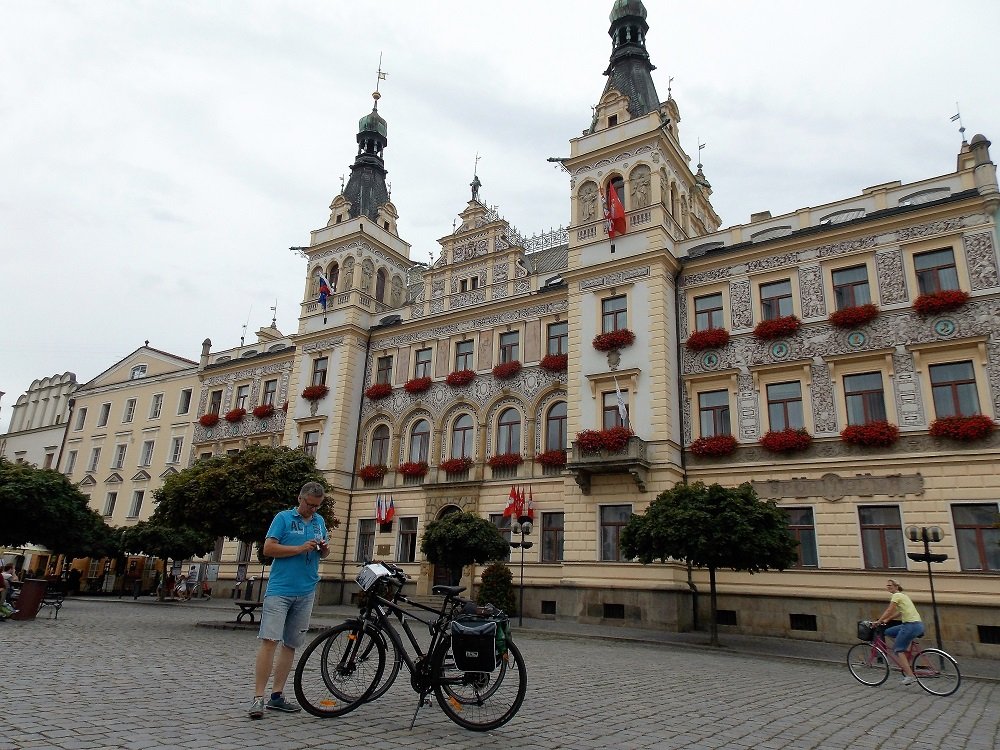 pardubice marktplaats fietsvakantie Tsjechie Duitsland groepsreis