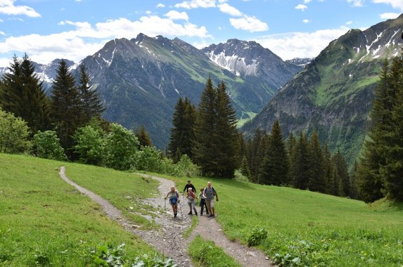 kleinwalser groep wandel 2-verkleind.jpg Kleinwalsertal wandelvakantie