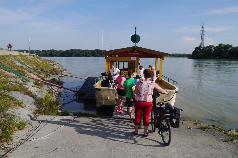 dachstein donau pontje naar enns