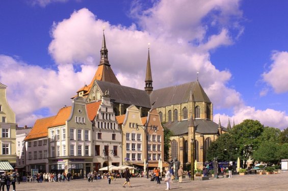 Marktplaats in Rostock