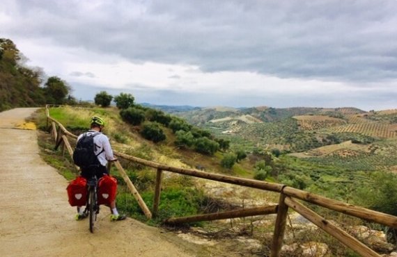 Uitzicht tijdens uw fietsvakantie Uitzicht