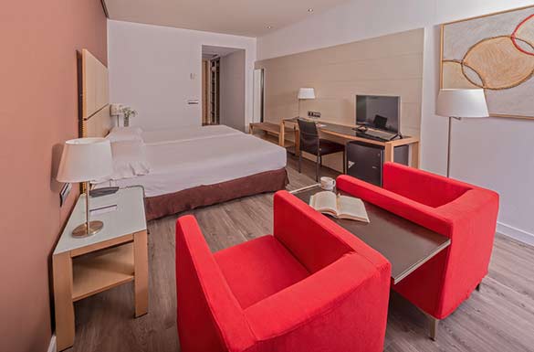 Kamer Hotel Silken Valencia