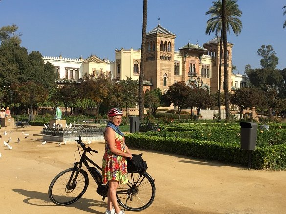 fietsers Andalusie