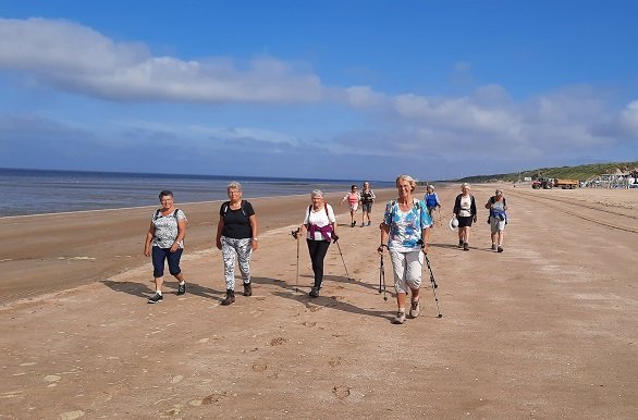 Wandelvakantie aan het strand