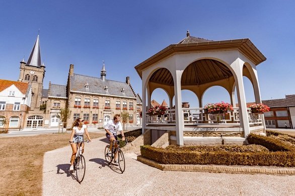 Heuvellandroute omgeving Ieper