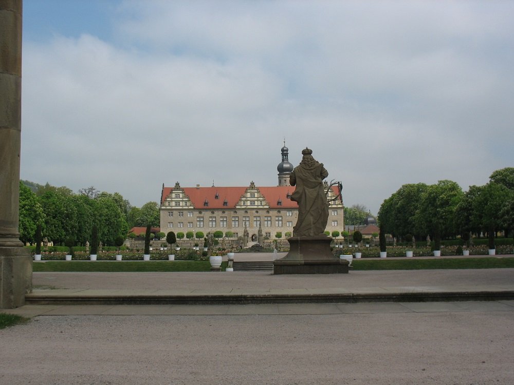 Slot Weikersheim Tauber fietsreis