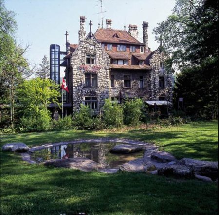 hotelfoto vanuit tuin