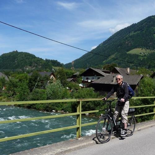 fietstocht Obervellach naar Möllbrücke