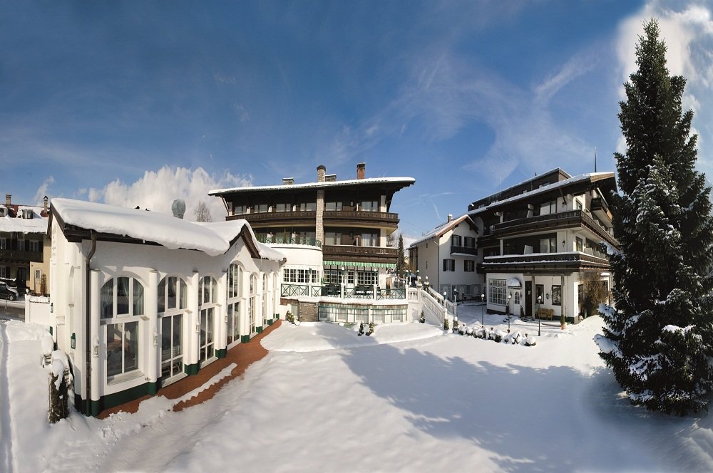 hotel in sneeuw 