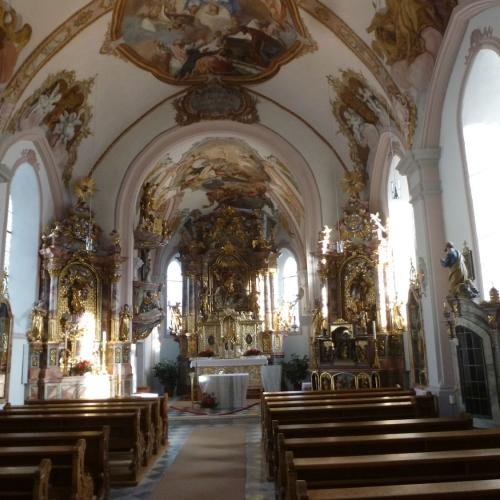 De oudste kerk  in Serfaus van heel Tirol