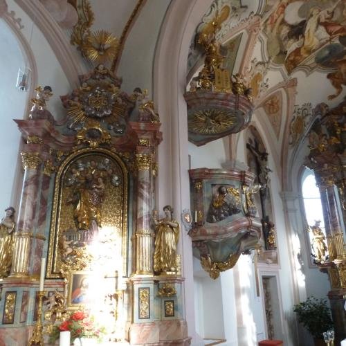 De oudste kerk  in Serfaus van heel Tirol