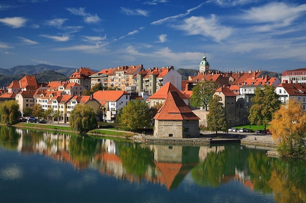 Maribor met de Drau