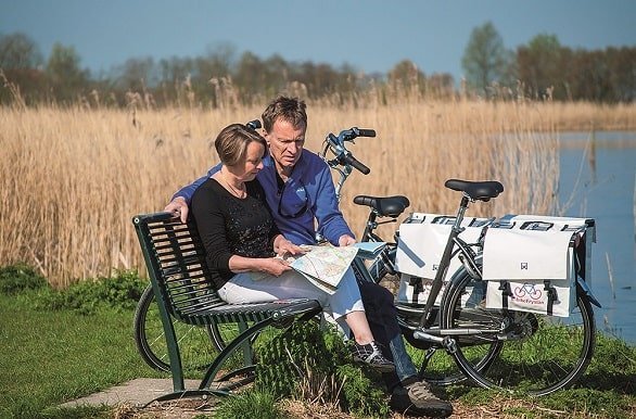 Genieten aan het Sneekermeer fietsvakantie nederland