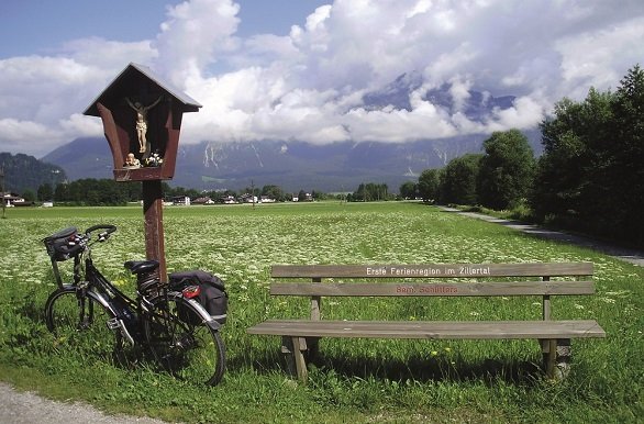 Fietsen door het Zillertal en langs de Inn en de Lech tijdens de fietsvakantie Tirol