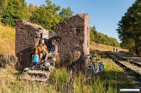 Fietsen langs de de bekende Vennbahn, vanaf Aken tot Troisvierges tijdens de fietsvakantie Vennbahn