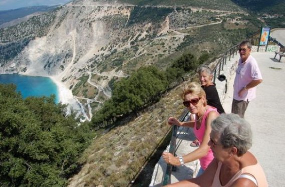 Prachtig uitzicht over Kefalonia Prachtig uitzicht over Kefalonia