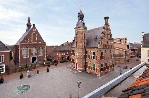 Pieterpad Marktplein van Gennep