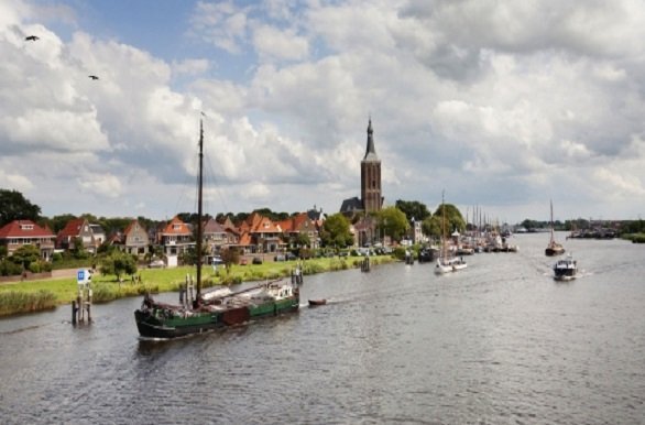 Op de fiets langs Hanzesteden als Zutphen, Deventer en Zwolle tijdens de Fietscruise Hanzesteden