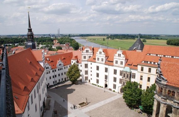 De Elbe bij Torgau