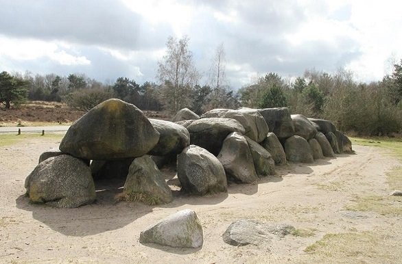 Fietsen en wandelen in Drenthe over de heide en door de bossen van de Hondsrug