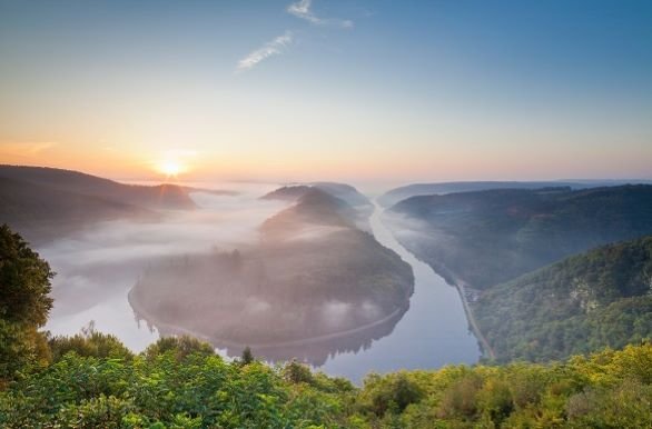 Fietsvakantie Saarland.