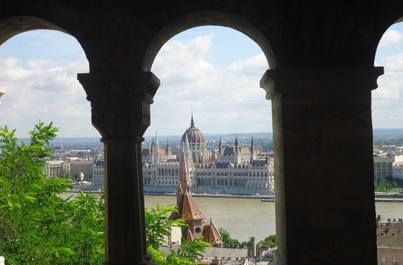 Budapest vanaf vissersbastion