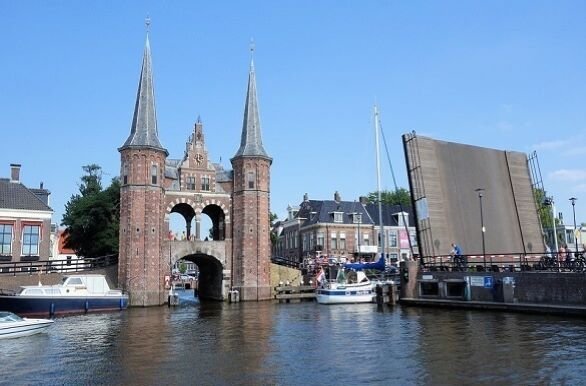 De waterpoort in Sneek