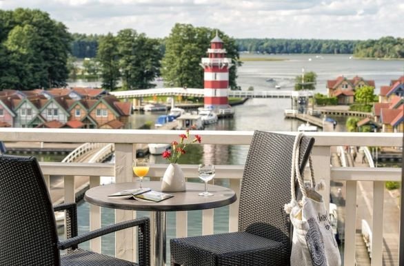 Hotel Rheinsberg terras