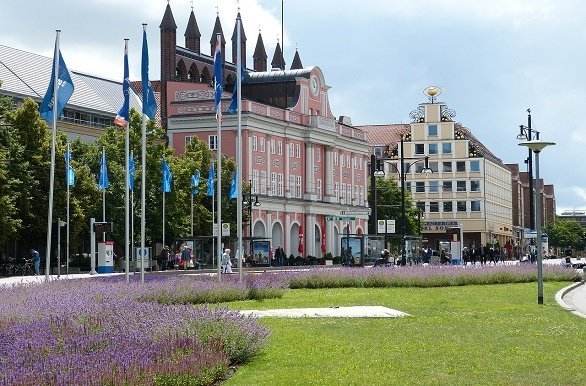 Rostock fietsen langs  de Oostzeekust