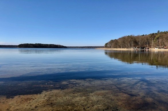 Stechlinsee fietsen in Mecklenburg