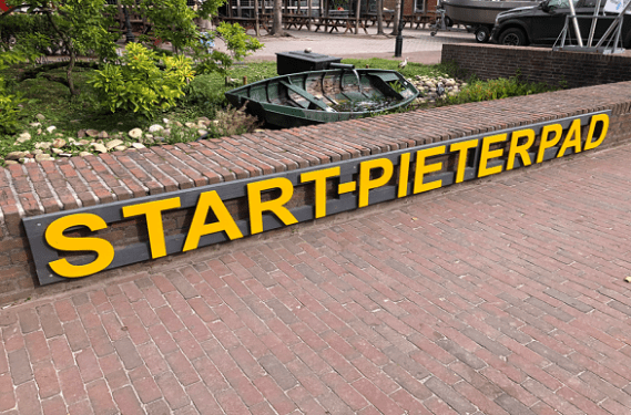 Start Pieterpad voor fietsers fietsvakantie nederland Start Pieterpad voor fietsers fietsvakantie nederland