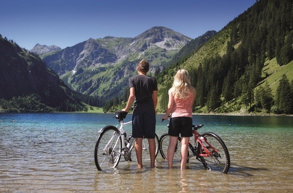 Vilsalpsee fietsvakantie groepsreis Tirol