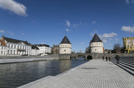 Kortrijk verlaagde leieboorden Kortrijk verlaagde leieboorden