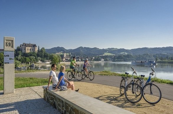 passau - wenen fietsers