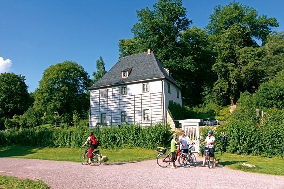 fietsers thuringen vakantie