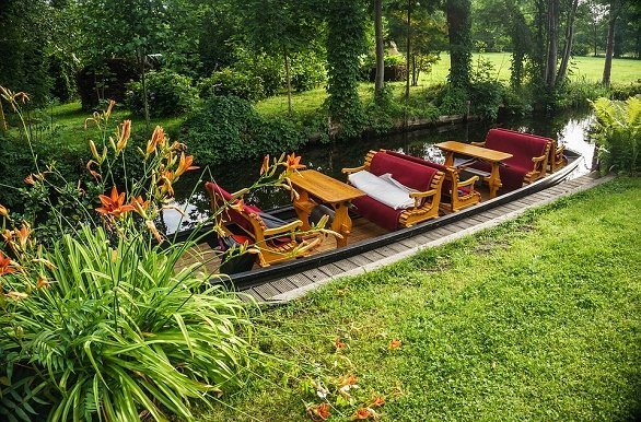 Spreewald bootje om mee over de kanalen te varen