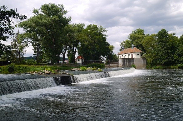 fietsen langs de Ilm