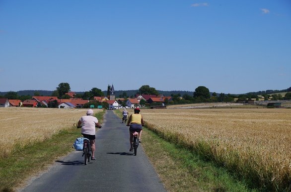 Fietsen door Thuringen