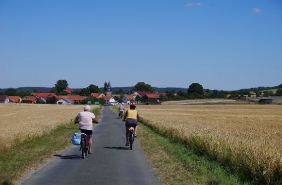 Fietsers door Thuringen Fietsen door Thuringen