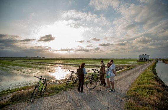 Albufera meer Fietsvliegvakantie Spanje Albufera Fietsvliegvakantie Valencia