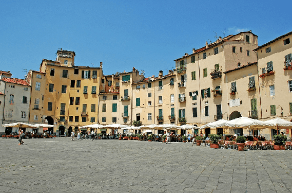 Fietsvakantie Onbegrensd fietsen naar rome - Lucca