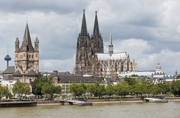 Keulen dom met de Rijn