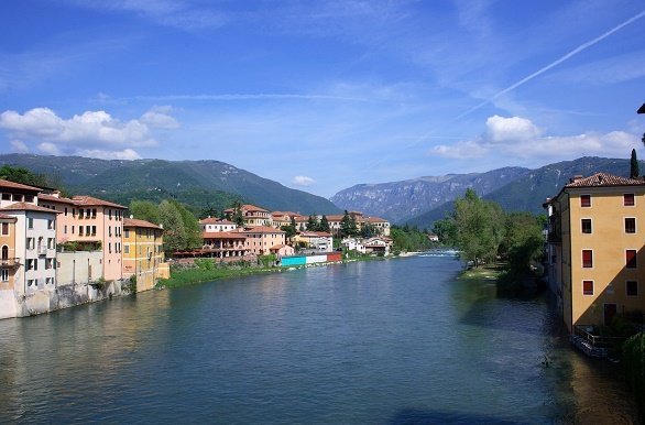 De rivier de Brenta 