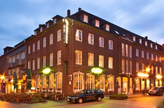 Voorkant van het hotel