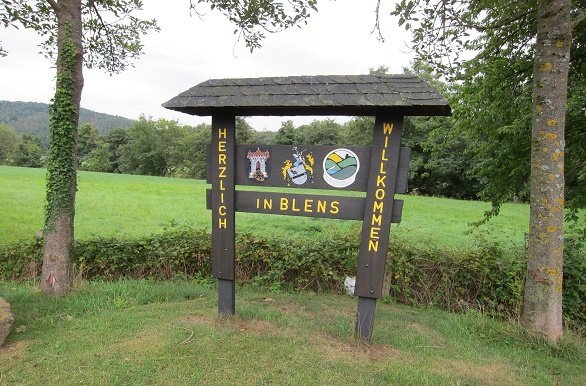 Rurdal fietsroute bord welkom