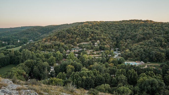Vakantie park La Draille  overzicht