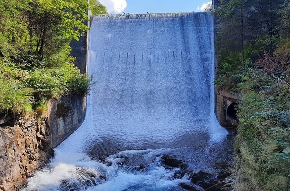 Waterval bij Sigmund Thun klamm