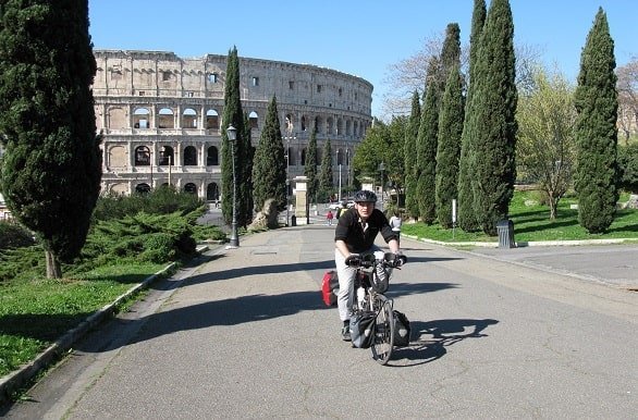 Onbegrensd fietsen naar Rome lange afstand fietsvakantie Fital Vakanties Colluseum
