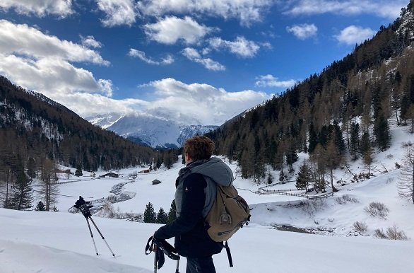 Panorama wandeling vanaf Niederthai